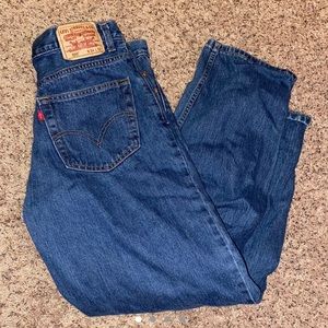 Levi 550 relaxed fit jeans